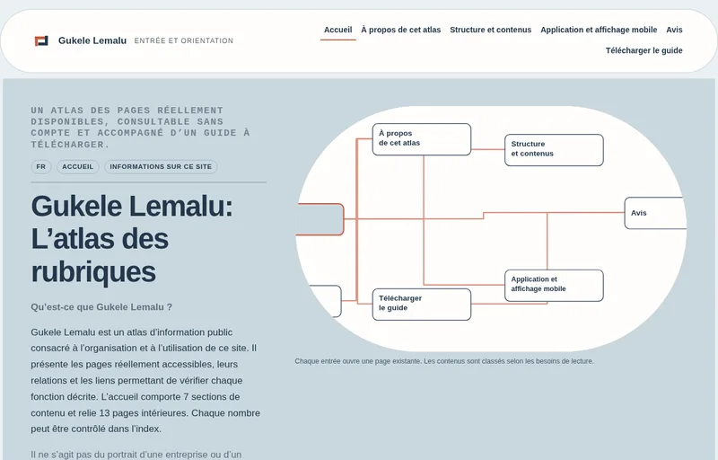 Cet aperçu provient d’une capture de la page d’accueil telle qu’elle est affichée dans le navigateur, et non d’une application externe.